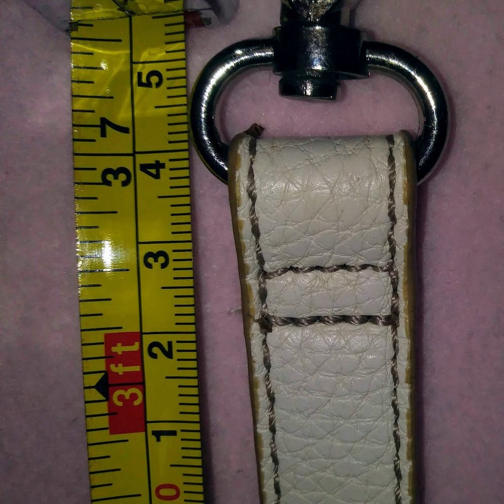 White replacement strap for bag - Picture 5 of 5